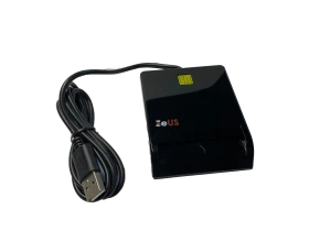 Čitač smart kartica ZeUs CR814 (za biometrijske lične karte), USB