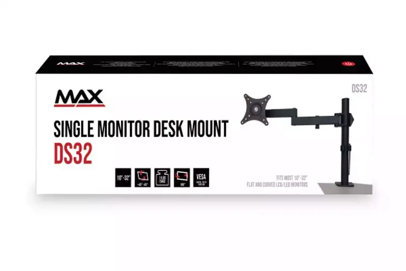 Nosač za monitor MAX DS32 10-32/5kg/tilt slika 1