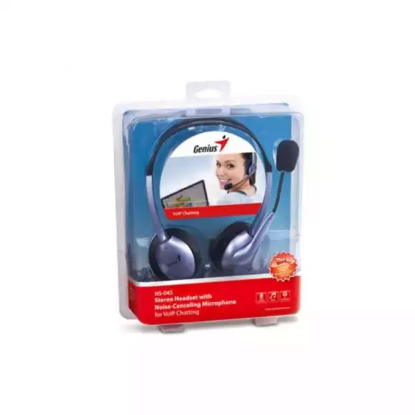 Slušalice sa mikrofonom Genius HS-04S Single Jack slika 1