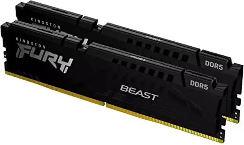 Memorija DDR5 32GB 5200MHz (2x16) Kingston Fury Beast KF552C40BBK2-32 slika 1