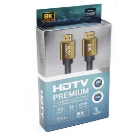 Kabl HDMI M/M 2.1 8K 3m Velteh KT-HK2.1-3M