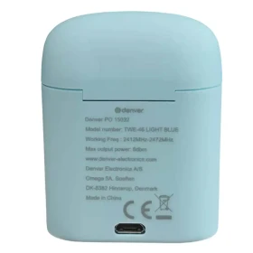 Bežične bubice Denver TWE-46 light blue