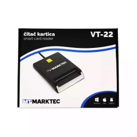 Čitač smart kartica  USB Marktec VT-22  (za biometrijske lične karte), USB