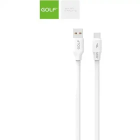 Kabl USB A - TIP C USB  Golf 1m 6A 120W GC-98T beli