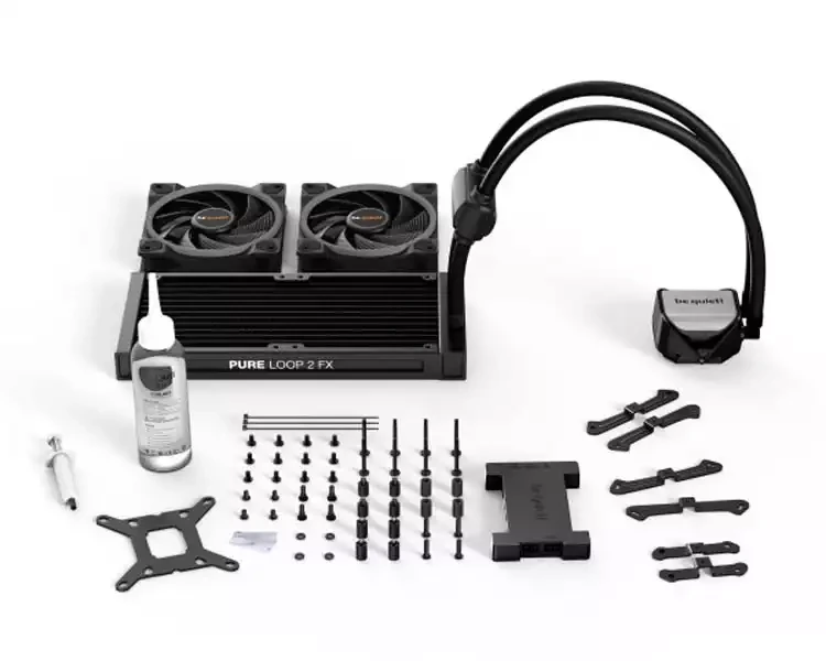 CPU Cooler Be quiet RGB Pure Loop  2 FX 240mm BW013 (AM4,AM5,1700,1200,2066,1150,1151,1155,2011) slika 1
