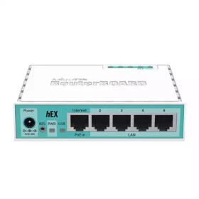 MikroTik RB750Gr3 hEX ruter sa 5 x Gigabit LAN / WAN portova 10/100/1000Mb/s, USB 2.0, microSD slot