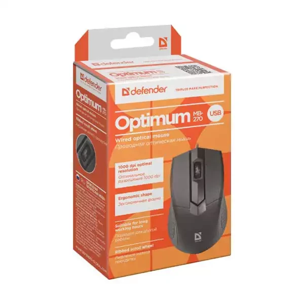Miš Defender Optimum MB-270 1000dpi slika 1