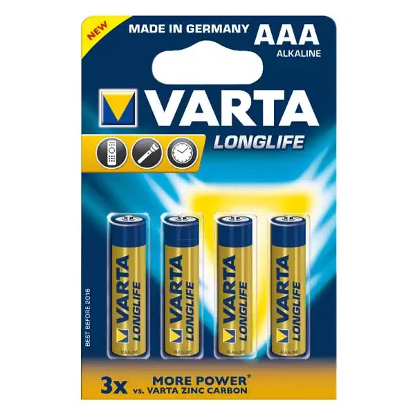 Baterija Varta LR3 Longlife AAA, nepunjiva slika 1