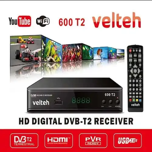 Digitalni risiver DVB-T2 Velteh 600T2 slika 1