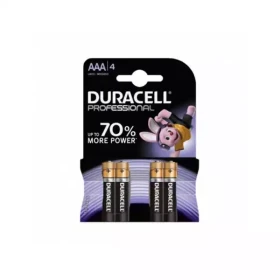 Baterija nepunjiva Duracell Prof AAA 4 kom. (Pak)