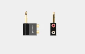 Adapter 6.35mm M - 2xRCA F AV147 Ugreen