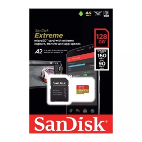 Memorijska kartica SanDisk Extreme micro PRO Deluxe SDXC 128GB 190MB/s A2 C10 V30