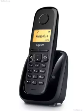 Bežični telefon Gigaset A280 Crni