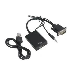 Adapter konverter VGA na HDMI + AUX 3.5mm Kettz