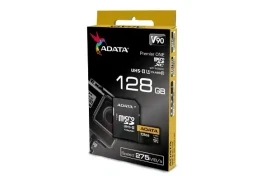 Micro SD Card 128GB AData + SD adapter AUSDX128GUII3CL10-CA1/ class 10/8K/4K