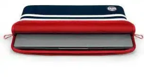 Torba za laptop Port LA MARINIERE MEM.FOAM SLEEVE 15.6 Navy/White