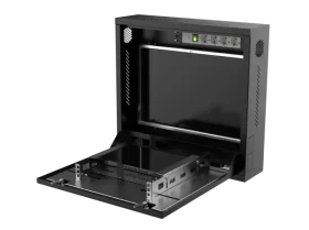 1U/19 rek orman nazidni za video nadzor Mirsan DVR01U580550150 580mmx150mmx550mm crni