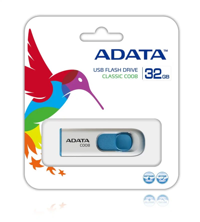 USB Flash 32 GB AData 2.0 AC008-32G-RKD slika 1