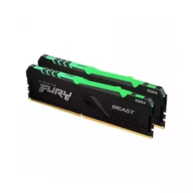 Memorija DDR4 16GB 3200MHz (2x8) Kingston Fury Beast RGB KF432C16BBAK2/16