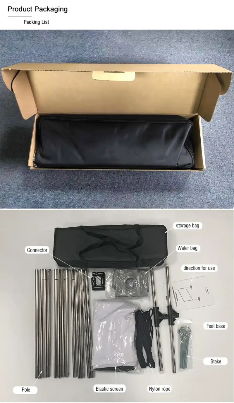 Platno za projektor Zeus PTS01 rasklopivo dijagonala 250cm Wide slika 1