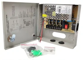NAPRK-12V/5A-4CH  Gembird napajanje sa kljucem, 1.5A/CH