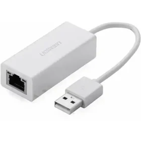 Adapter USB-LAN 2.0 Ugreen CR110 10/100Mbps beli