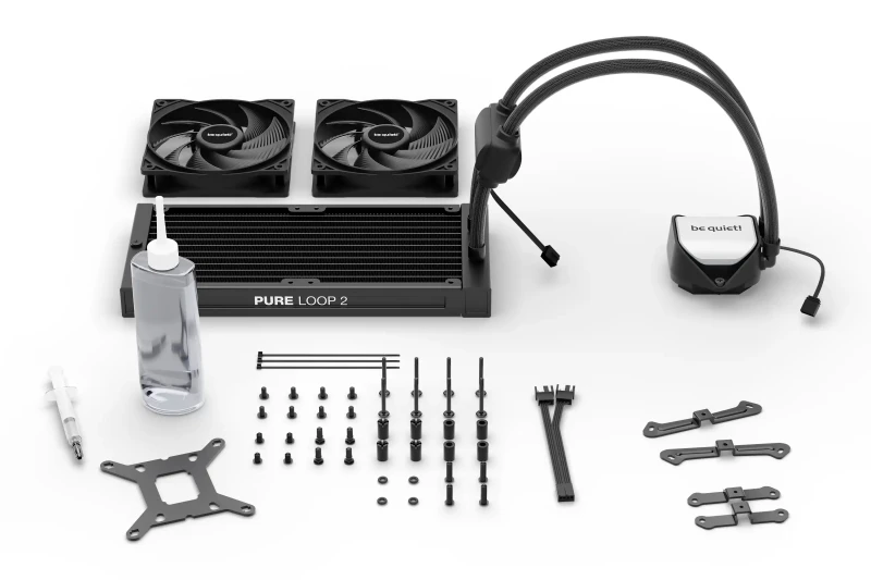 CPU vodeno hladjenje Be Quiet ARGB Pure Loop 2 240mm BW017 (AM4,AM3,1151,1150,1155,1200,1700) slika 1
