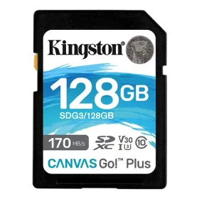 SD Card 128GB Kingston SDG3/128GB class 10 170Mbs/90MBs