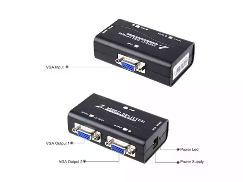 VGA spliter 1/2 2 Porta V-SP112 Aktivni slika 1