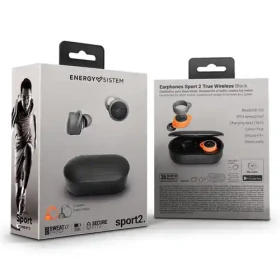 Bežične bubice Energy sistem Sport 2 TWS Black (Crna)