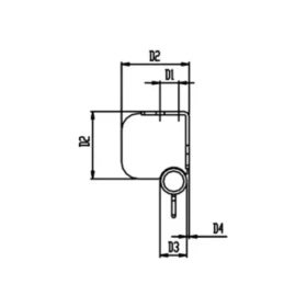 Platno za projektor VEGA WS S 200x200, zidno