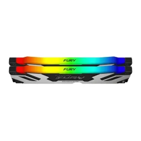 Memorija DDR5 32GB (2x16GB) 7200MT/s Kingston Fury Renegade Silver RGB  KF572C38RSAK2-32