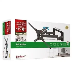 Nosač za TV BARKAN BM464L 13-90/vesa max 400x400/60kg/za raven i zakrivljene TV